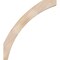 Ekena Millwork 5 1/2"W x 32"D x 36"H Thorton Smooth Knee Brace, Douglas Fir BRC06X32X36THR00SDF - alternate 2